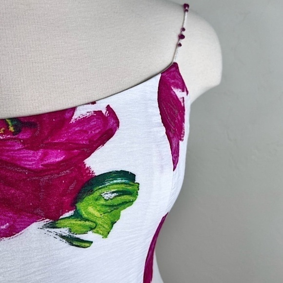 ABS Allen Schwartz Floral Fit & Flare Midi Dress - Picture 5 of 11